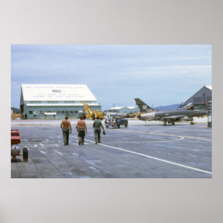 Tuy Hoa Air Base Vietnam 1969 Poster