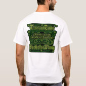TUZ "verlor Mann" Weiß und/oder -SCHWARZES T-Shirt (Rückseite)