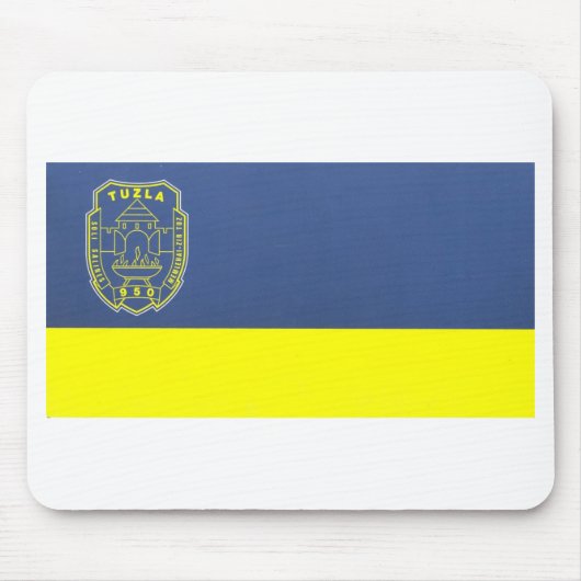 Tuzla Flag Mousepad (Vorne)