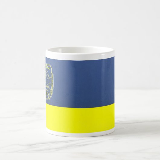 Tuzla-Flagge Kaffeetasse (Mittel)