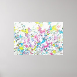 *~* TV2 Abstrakt Lilac Art Stretched Canvas Print Leinwanddruck