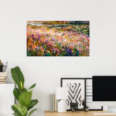 *~* TV2 Ethereal Wilde Blume Pond Lily Pads Kunst Poster (Heimbüro)