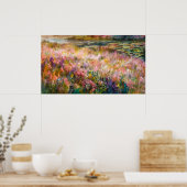 *~* TV2 Ethereal Wilde Blume Pond Lily Pads Kunst Poster (Küche)