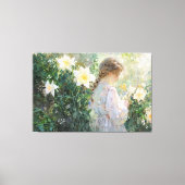 *~* TV2 Fantasy Daffodien Stretched Canvas Print Leinwanddruck (Vorderseite)