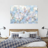 *~* TV2 Lilac Vintag Art Stretched Canvas Print Leinwanddruck (Insitu (Schlafzimmer))