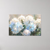 *~* TV2 Pink Blue Hydrangea Canvas Print Leinwanddruck (Vorderseite)