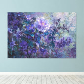 *~* TV2. Rose von Sharon Stretched Canvas Print Leinwanddruck (Insitu (Holzboden))