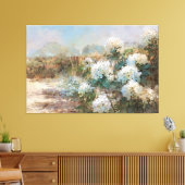 *~* TV2 Sand Beach Hydrangea Art Canvas Print Leinwanddruck (Insitu (Wohnzimmer))
