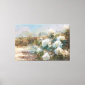 *~* TV2 Sand Beach Hydrangea Art Canvas Print Leinwanddruck (Vorderseite)