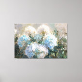 *~* TV2 Soft Blue Hydrangea Canvas Print Leinwanddruck (Vorderseite)