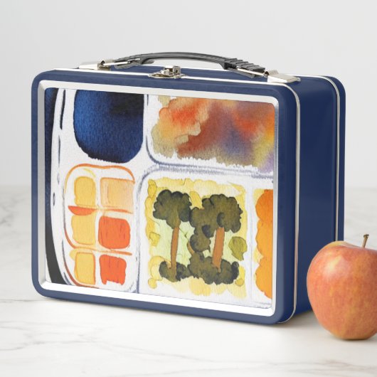 TV Dinner Metall Brotdose (Beispiel)