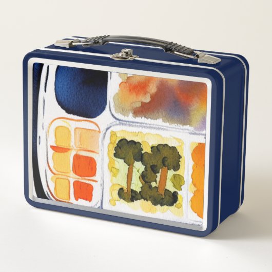 TV Dinner Metall Brotdose (Vorderseite)