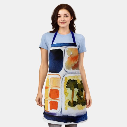 TV Dinner Schürze (Getragen)