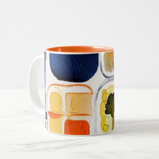 TV Dinner Tasse (Vorderseite Links)