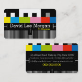 Tv Film Video Producer Visitenkarte (Vorne/Hinten)