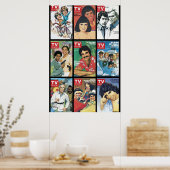 TV Guide deckt große Vorstellungen von gestern ab Poster (Küche)