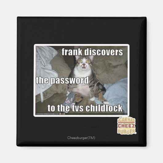 TV-Kinderschloss Magnet (Vorne)