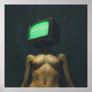 TV-Leiter: Abonnieren Sie Chaos Poster