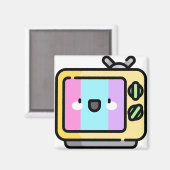 TV MAGNET (Vorderseite/Rückseite)