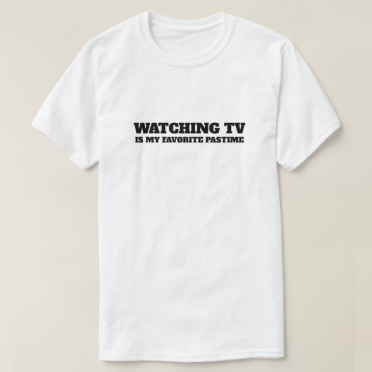 TV My Lieblings Pastime T-Shirt (Design vorne)