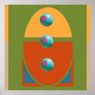 TV Olives, Teil 3 - Ken Gage Art Poster