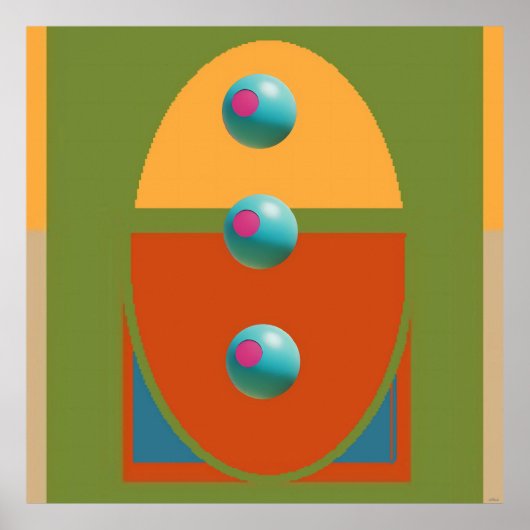 TV Olives, Teil 3 - Ken Gage Art Poster (Vorne)