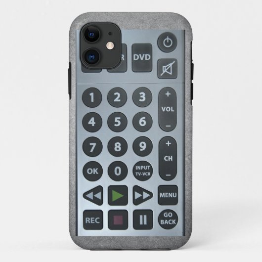 TV-Remote Case-Mate iPhone Hülle (Rückseite)