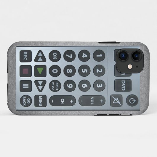 TV-Remote Case-Mate iPhone Hülle (Rückseite (Horizontal))