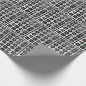 TV-Remote Geschenkpapier (Ecke)