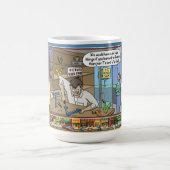 TV Repairman | Absurd Wordplay Humor Classic Kaffeetasse (Mittel)
