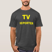 TV-REPORTER T-Shirt (Vorderseite)