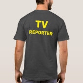 TV-REPORTER T-Shirt (Rückseite)