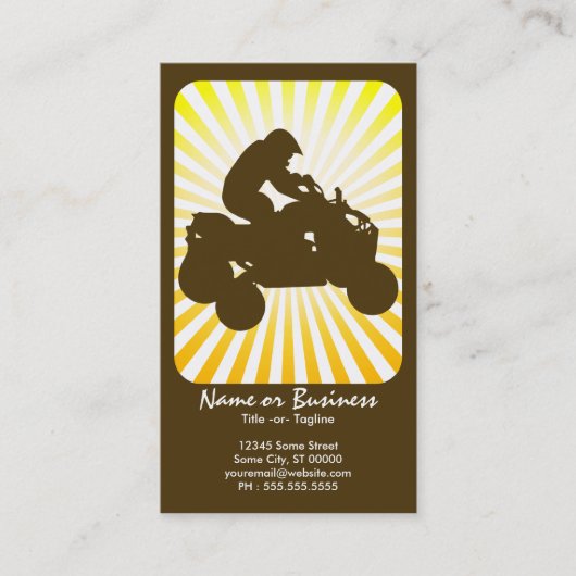 TV: Retrostrahlen: Visitenkarte (Vorderseite)