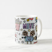TV Serie Doodles: Funny Vintages Set. Kaffeetasse (VorderseiteRechts)