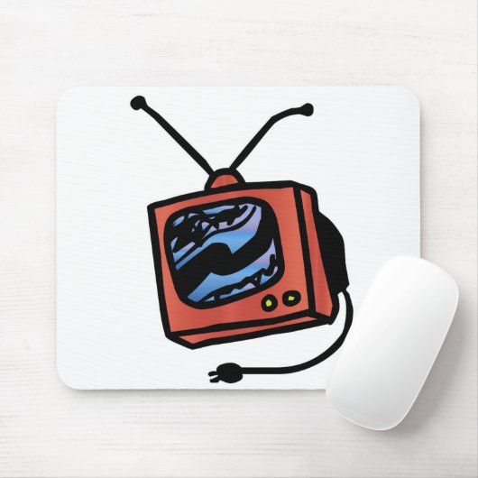 TV-Set Mousepad (Mit Mouse)