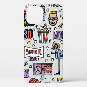 TV-Shows, Serien und Filme Lustige Doodle-Retrovin Case-Mate iPhone Hülle