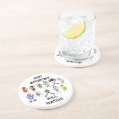 TV Sports Fanatic Getränkeuntersetzer (Seite)