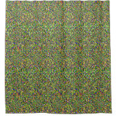 Tv Static Duschvorhang (Vorderseite)