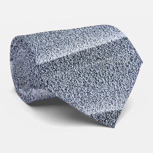 TV Static Necktie Krawatte (Gerollt)
