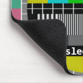 TV-Testbild Abschaltung Mousepad (Ecke)