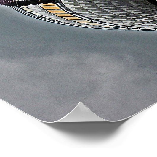 Tv Tower (Fernsehturm), Berlin (tv2) Poster (Ecke)