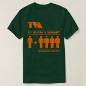 TVA VARIANT T-Shirt (Design vorne)