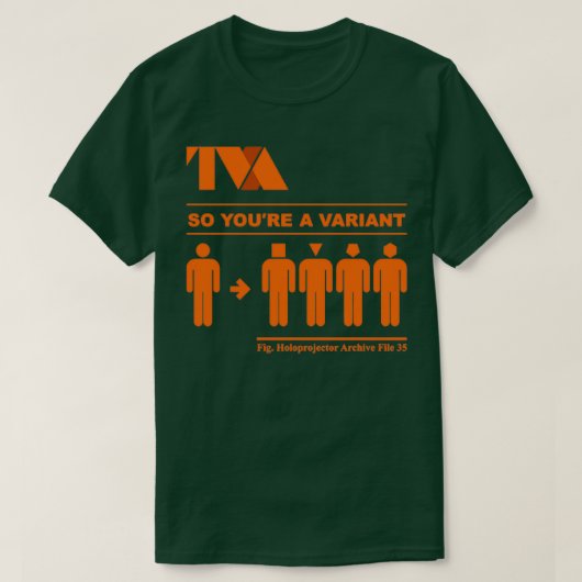 TVA VARIANT T-Shirt (Design vorne)
