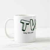 TVCriticAmy Logo-Tasse Kaffeetasse (Links)