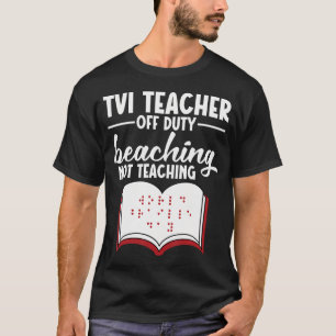 Tvi Lehrer Anerkennung Mein Herz Visuell Beeinträc T-Shirt