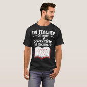 Tvi Teacher Appreciation My Heart Visually Impaire T-Shirt (Vorne ganz)