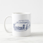 TVR Cerbera 1993 Kaffeetasse (Links)