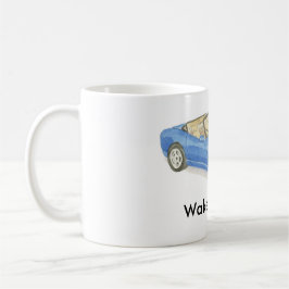 TVR Chimären, blaue Auto-Tasse Kaffeetasse