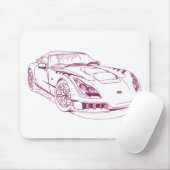 TVR Sagaris Mousepad (Mit Mouse)
