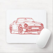 TVR V8S 1994 MOUSEPAD (Mit Mouse)